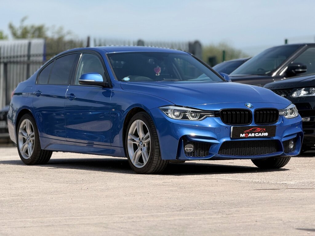 BMW 3 Series 3.0 330D M Sport Saloon Xdrive Eur Blue