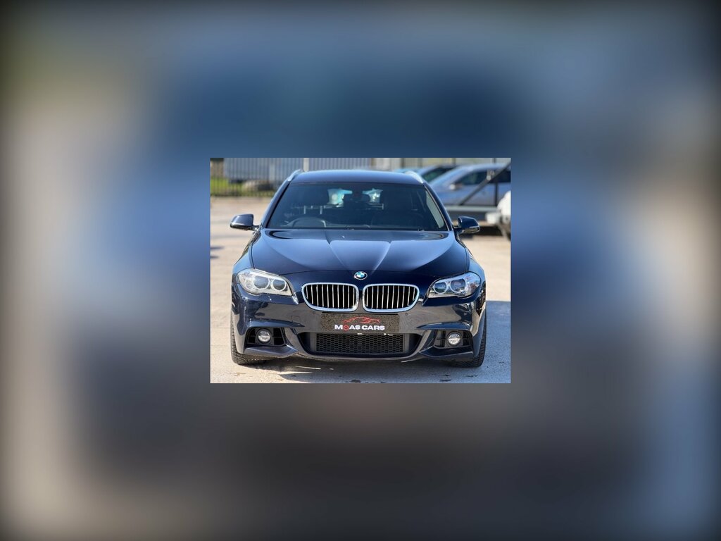 BMW 5 Series 3.0 535D M Sport Touring Euro 6 S YA65ANV Black #4