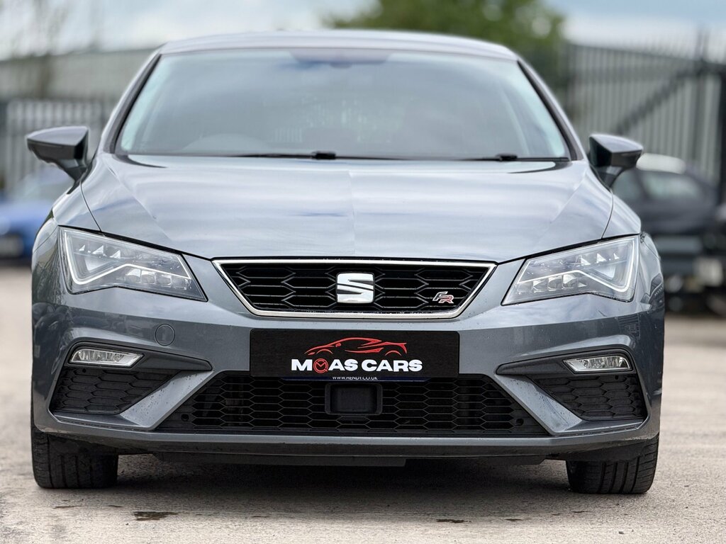 Seat Leon 2.0 Tdi Fr Technology Hatchback DE18UFA Grey #5