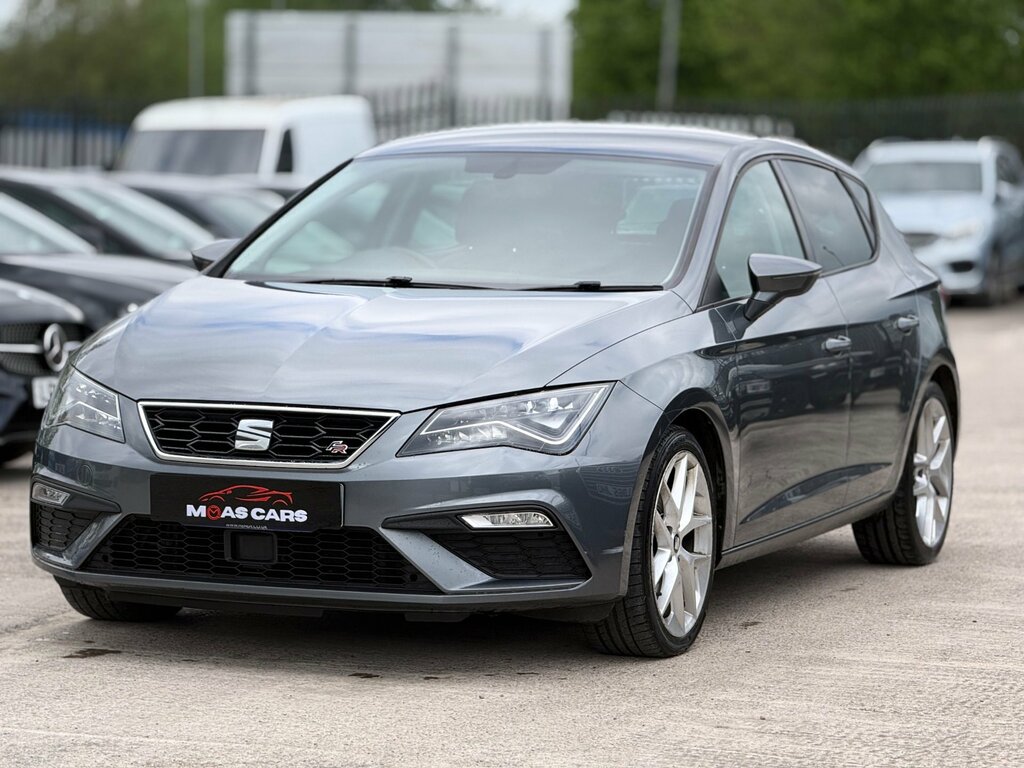 Seat Leon 2.0 Tdi Fr Technology Hatchback DE18UFA Grey #2