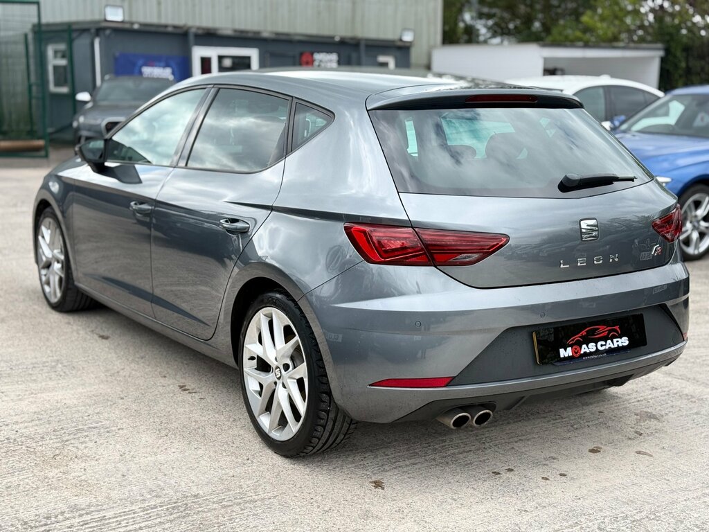 Seat Leon 2.0 Tdi Fr Technology Hatchback DE18UFA Grey #3