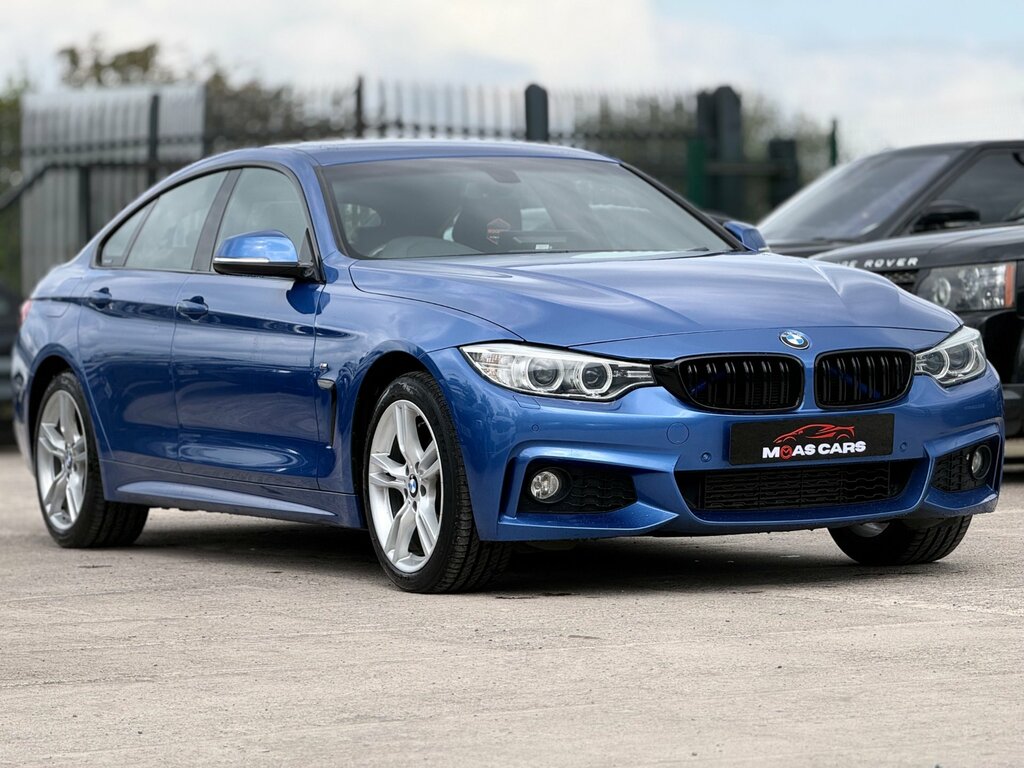 BMW 4 Series Gran Coupe 3.0 430D M Sport Hatchback Xdrive Blue
