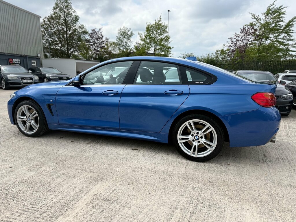 BMW 4 Series Gran Coupe 3.0 430D M Sport Hatchback Xdrive BP66UML Blue #6