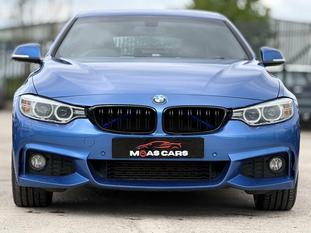 BMW 4 Series Gran Coupe 3.0 430D M Sport Hatchback Xdrive BP66UML Blue #5