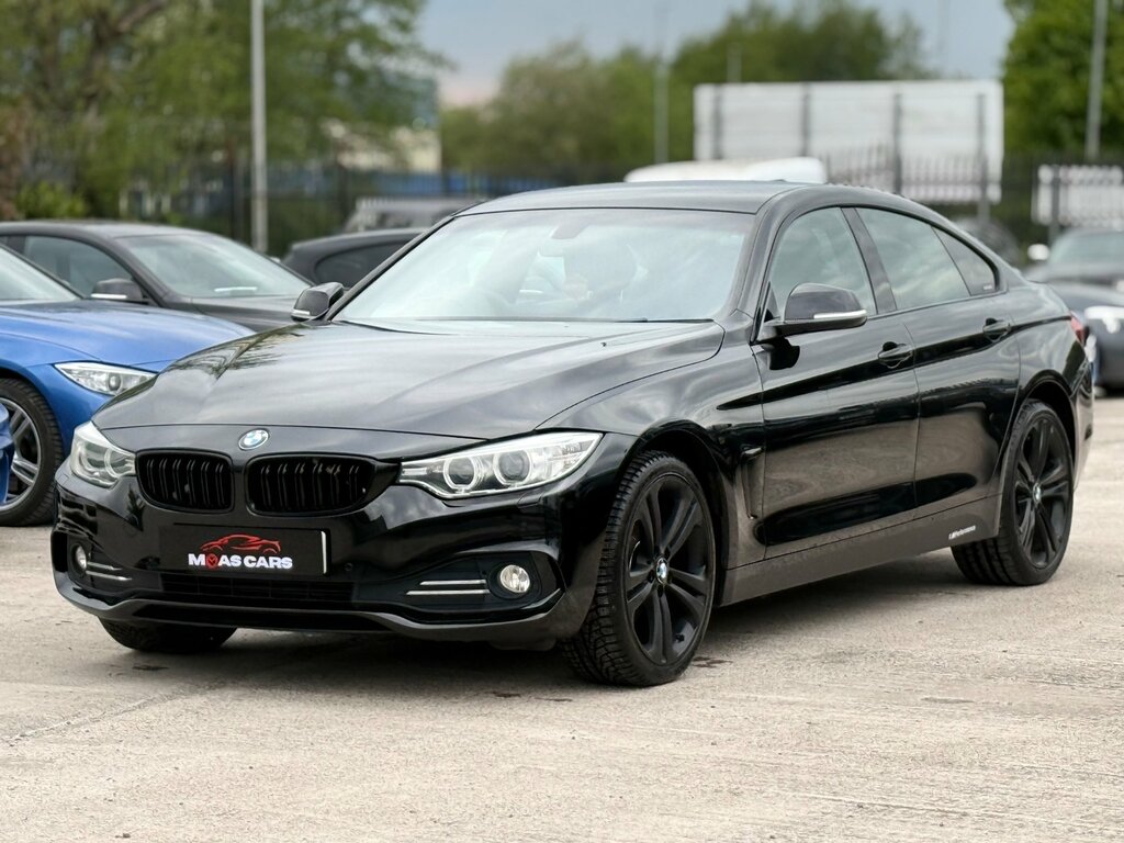 BMW 4 Series Gran Coupe 2.0 420D Luxury Hatchback Xdrive Black #2