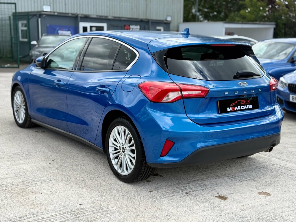 Ford Focus 1.0T Ecoboost Titanium X Hatchback ML68UTF Blue #3