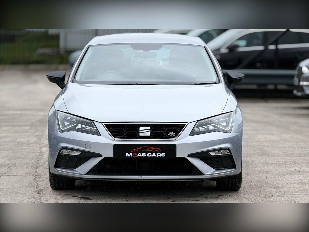 Seat Leon 2.0 Tdi Fr Technology Hatchback KJ18KEK Silver #5