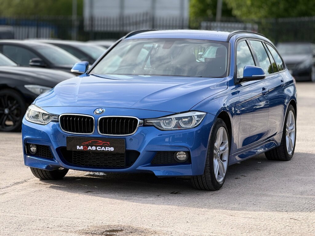 BMW 3 Series 3.0 335D M Sport Touring Xdrive Eu RO17FPE Blue #2