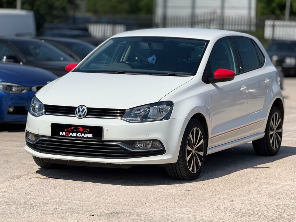 Volkswagen Polo 1.2 Tsi Bluemotion Tech Beats Hatchback MX17VZU White #2