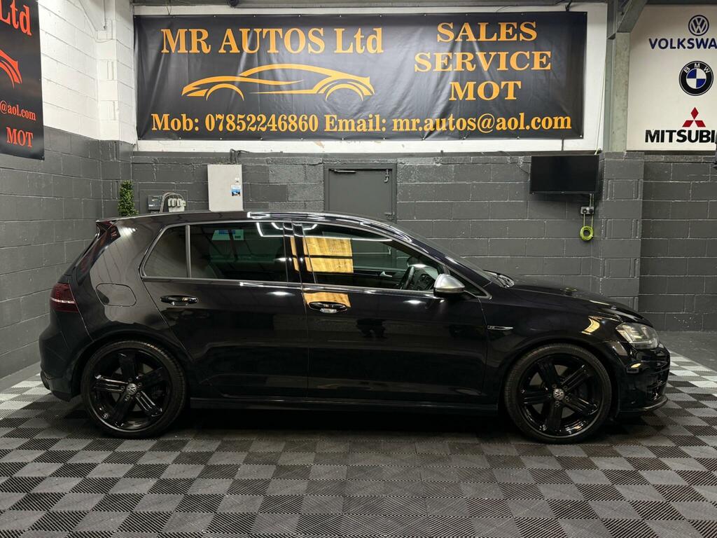 Volkswagen Golf 2.0 Tsi Bluemotion Tech R 4Motion Euro 6 Ss Black #3