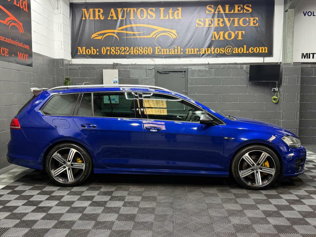 Volkswagen Golf 2.0 Tsi Bluemotion Tech R Dsg 4Motion Euro 6 Ss PL16PLU Blue #6