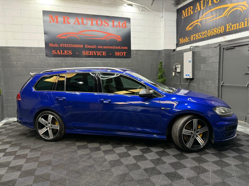 Volkswagen Golf 2.0 Tsi Bluemotion Tech R Dsg 4Motion Euro 6 Ss PL16PLU Blue #2