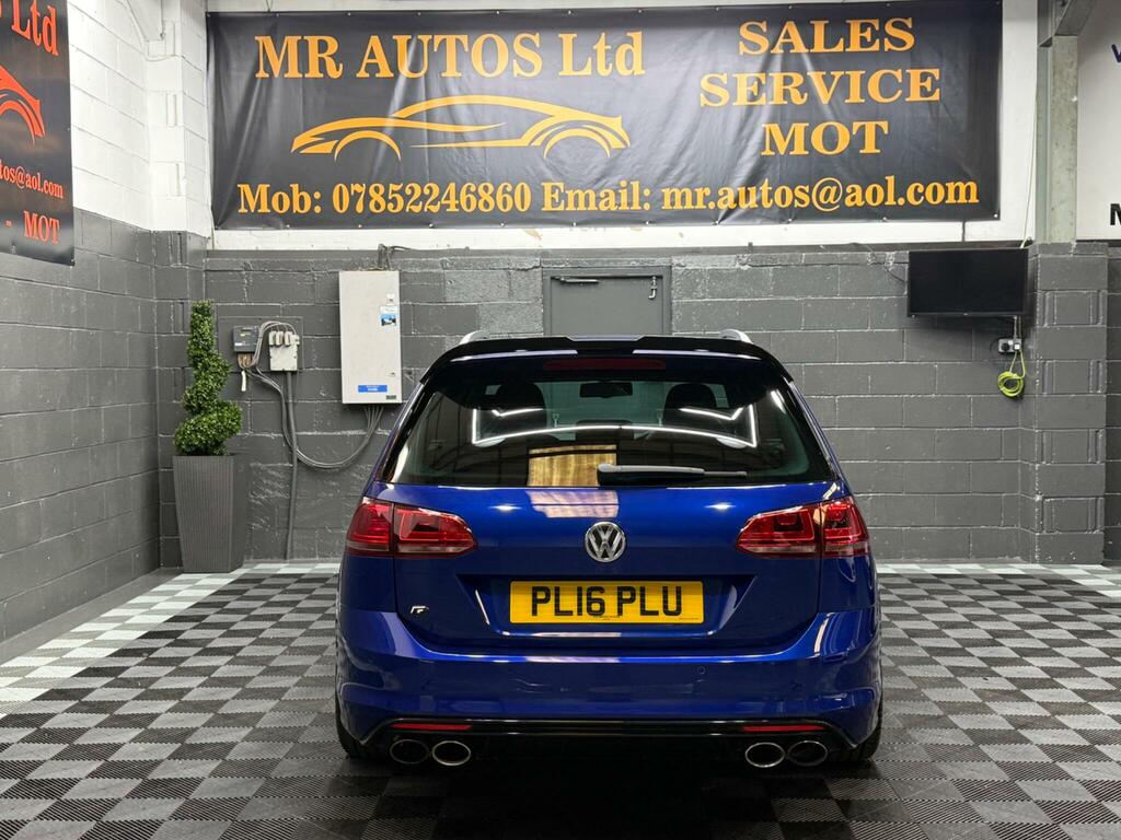 Volkswagen Golf 2.0 Tsi Bluemotion Tech R Dsg 4Motion Euro 6 Ss PL16PLU Blue #5