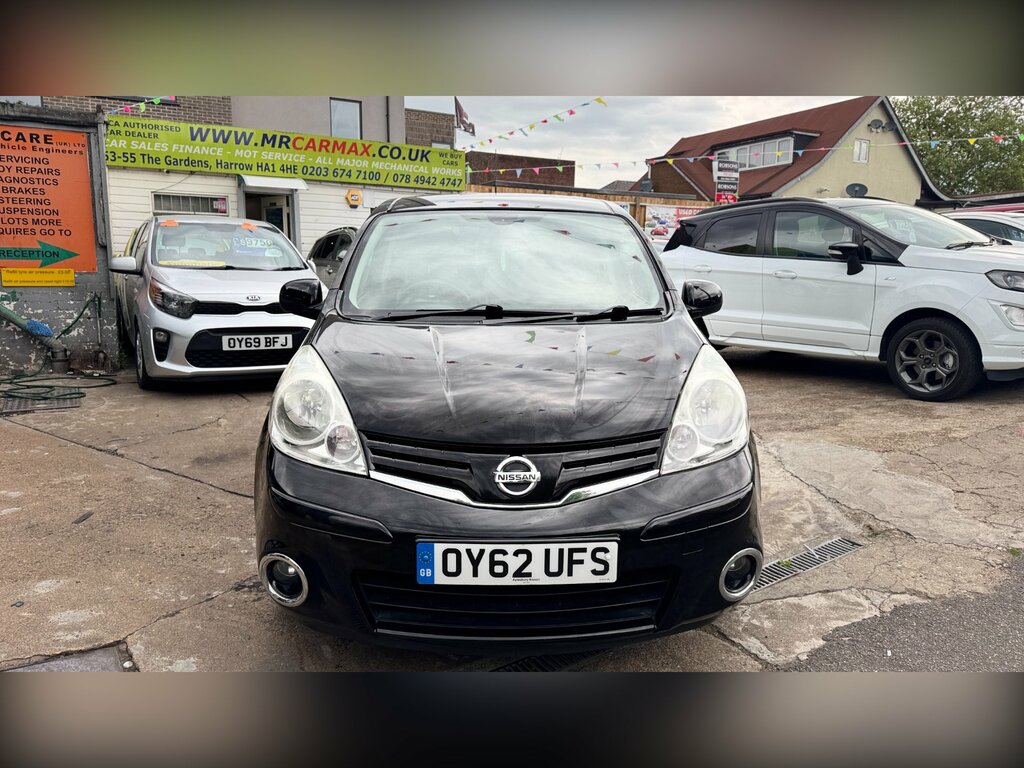 Nissan Note 1.6 16V N-tec Hatchback Euro 5 1 OY62UFS Black #2