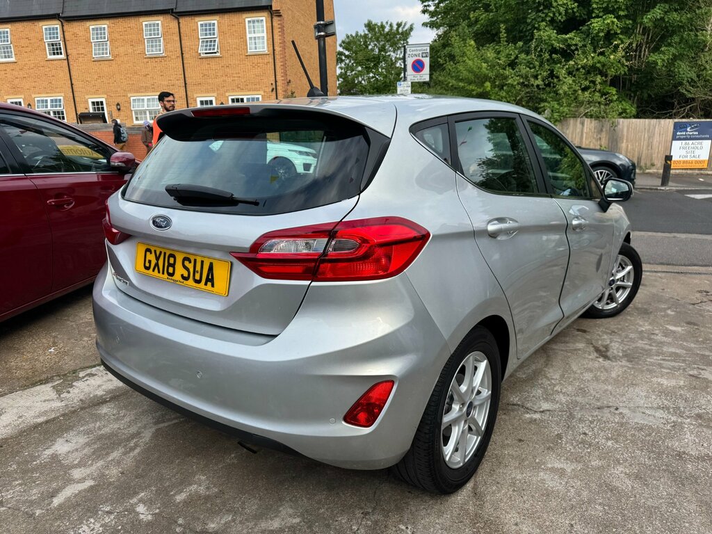 Ford Fiesta 1.0T Ecoboost Zetec Hatchback Euro GX18SUA Silver #4