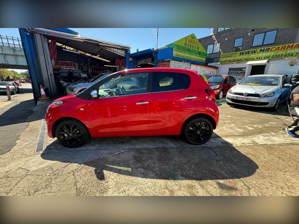 Citroen C1 1.0 Vti Flair Hatchback Etg5 Euro 6 68 Red #4