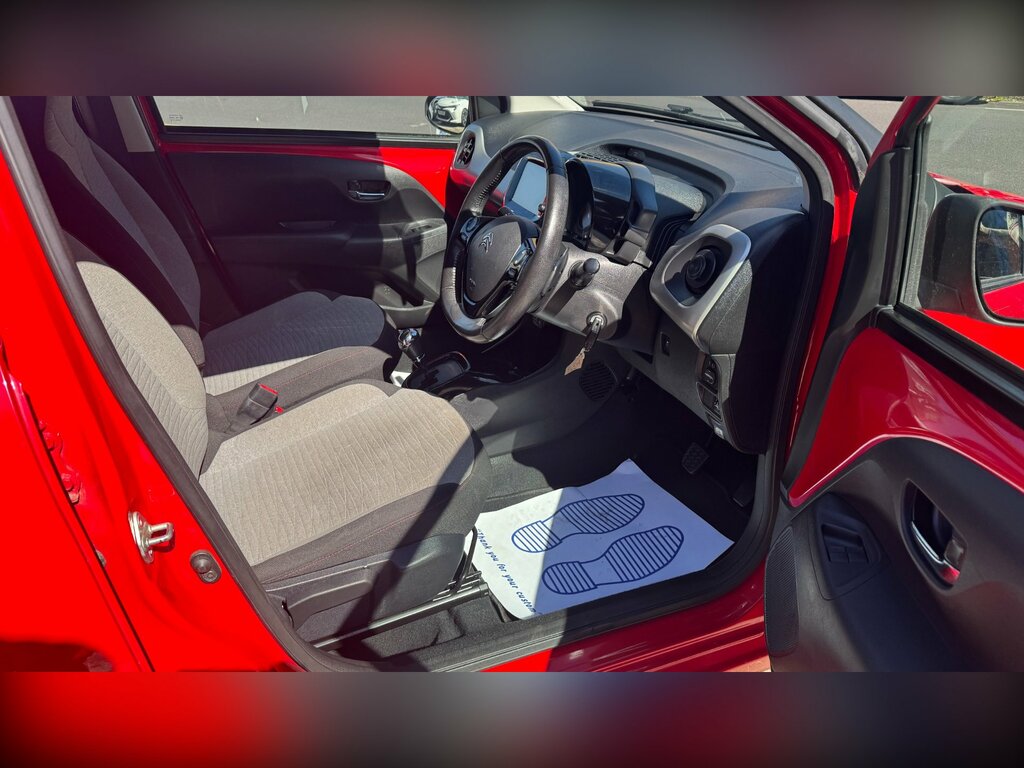Citroen C1 1.0 Vti Flair Hatchback Etg5 Euro 6 68 Red #5