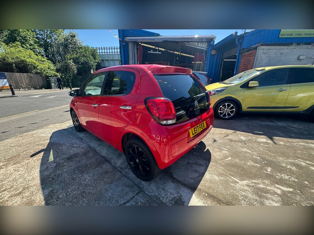 Citroen C1 1.0 Vti Flair Hatchback Etg5 Euro 6 68 Red #3