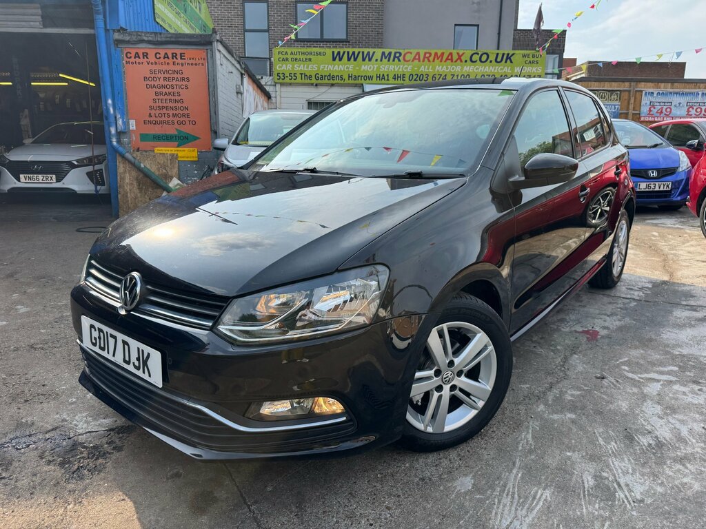 Volkswagen Polo 1.2 Tsi Bluemotion Tech Match Edition Hatchback Black