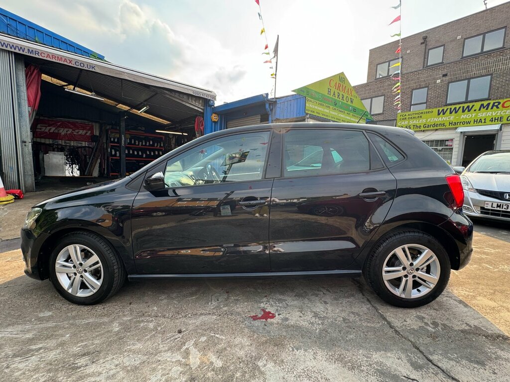 Volkswagen Polo 1.2 Tsi Bluemotion Tech Match Edition Hatchback GD17DJK Black #6