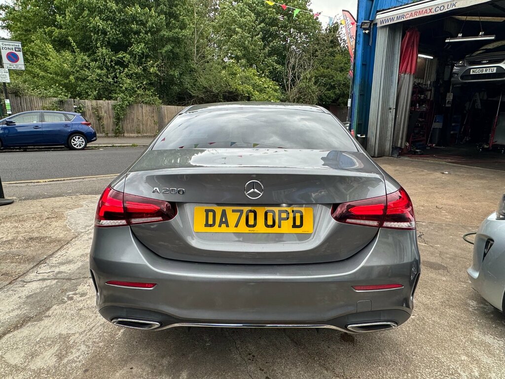 Mercedes-Benz A Class 1.3 A200 Amg Line Saloon 7G-dct Euro 6 DA70OPD Grey #6