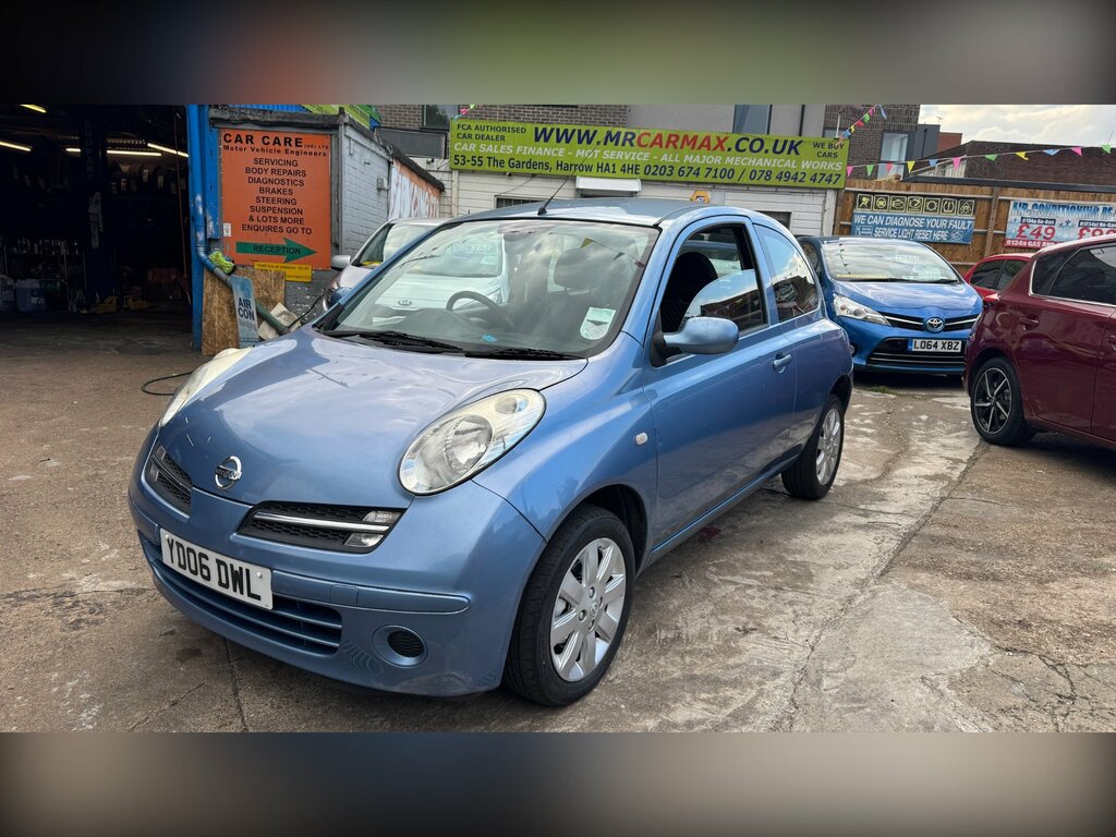 Nissan Micra 1.4 16V Sve Hatchback 163 G Blue