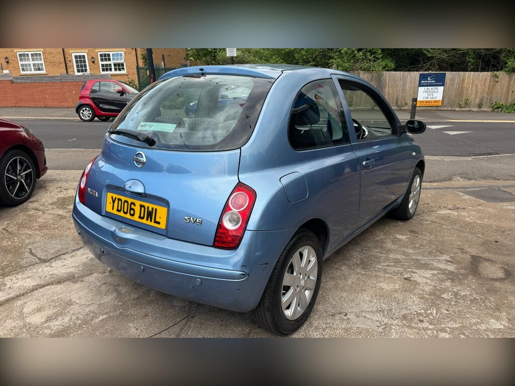 Nissan Micra 1.4 16V Sve Hatchback 163 G Blue #5