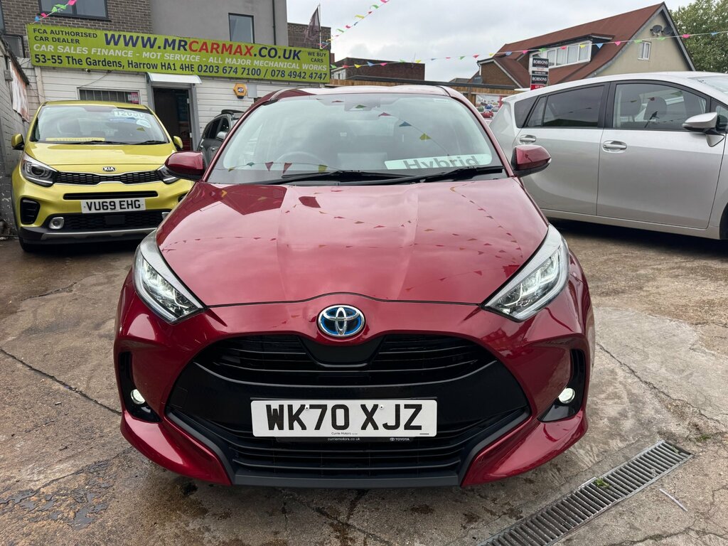 Toyota Yaris 1.5 Vvt-h Design Hatchback Hybrid E-cvt WK70XJZ Red #2