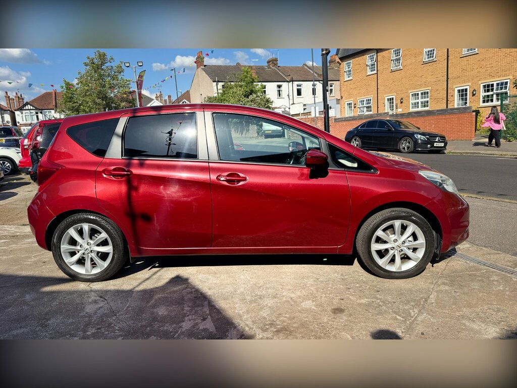 Nissan Note 1.2 Dig-s Tekna Hatchback Cvt Euro 5 S OE63FKO Red #4