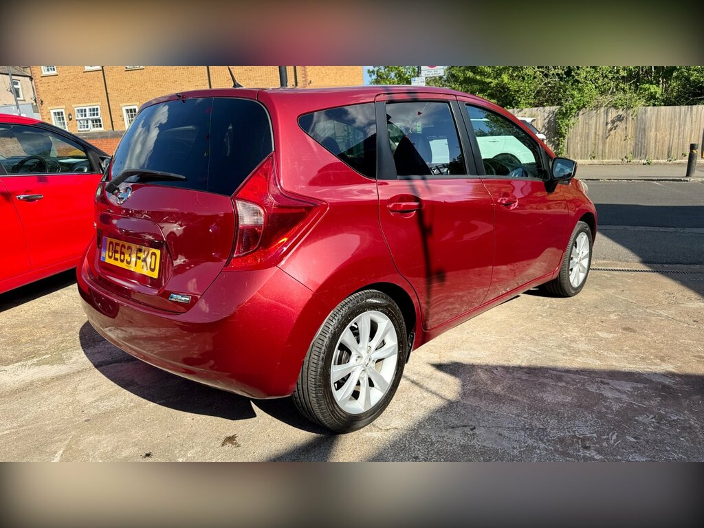 Nissan Note 1.2 Dig-s Tekna Hatchback Cvt Euro 5 S OE63FKO Red #5