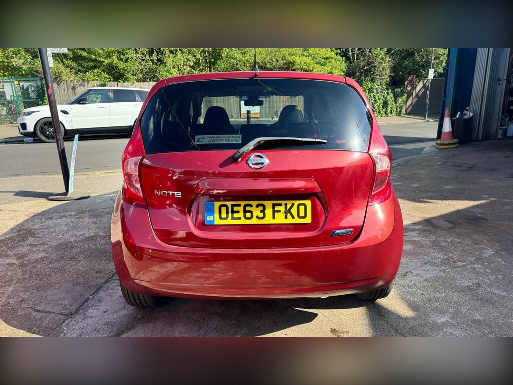 Nissan Note 1.2 Dig-s Tekna Hatchback Cvt Euro 5 S OE63FKO Red #6