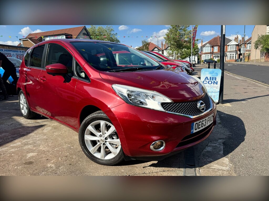 Nissan Note 1.2 Dig-s Tekna Hatchback Cvt Euro 5 S OE63FKO Red #3