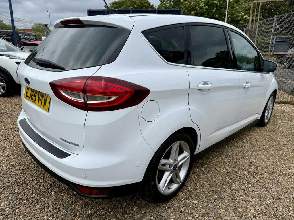Ford C-Max 1.5 Tdci Titanium X 2015 EJ65VTW White #4