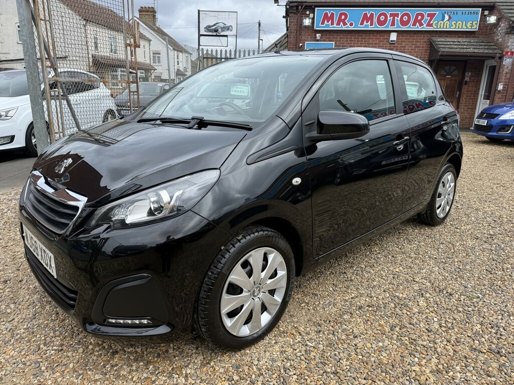 Peugeot 108 1.0 Active 2018 WJ68XDX Black #2
