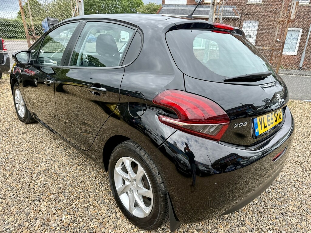 Peugeot 208 1.2 Puretech Active 2016 YL65SYO Black #3