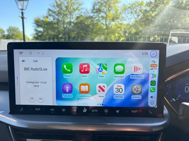 Ford Focus Ecoboost Mhev Titanium Vignale GX72LSU Blue #4