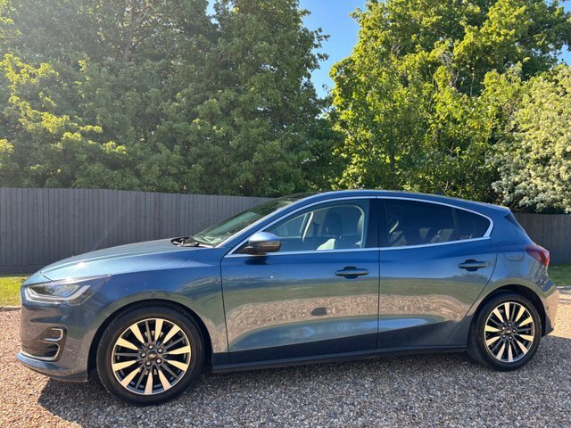 Ford Focus Ecoboost Mhev Titanium Vignale GX72LSU Blue #6