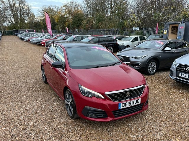 Peugeot 308 1.2 Puretech Gt Line Euro 6 S S Red