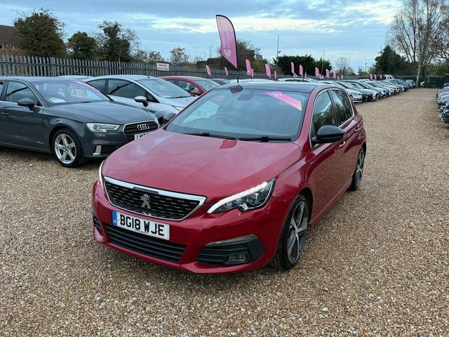 Peugeot 308 1.2 Puretech Gt Line Euro 6 S S BG18WJE Red #3