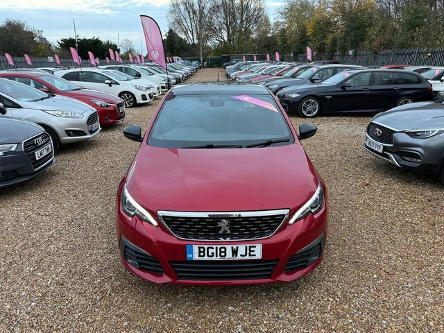 Peugeot 308 1.2 Puretech Gt Line Euro 6 S S BG18WJE Red #2