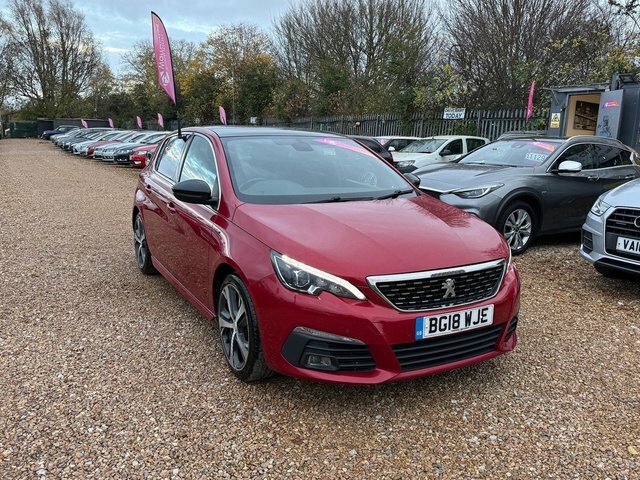 Peugeot 308 1.2 Puretech Gt Line Euro 6 S S BG18WJE Red #5