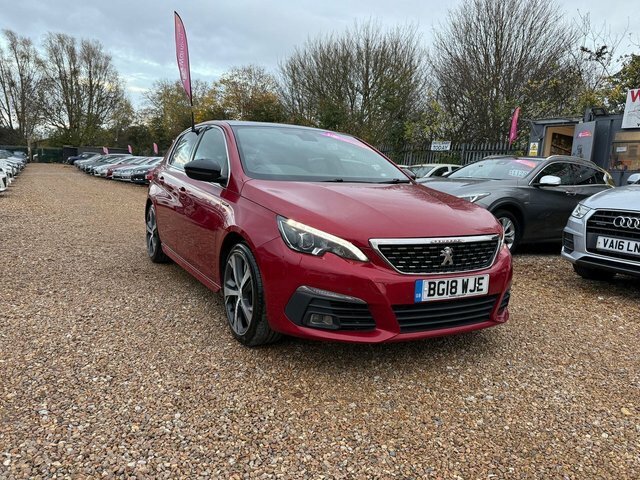 Peugeot 308 1.2 Puretech Gt Line Euro 6 S S BG18WJE Red #6