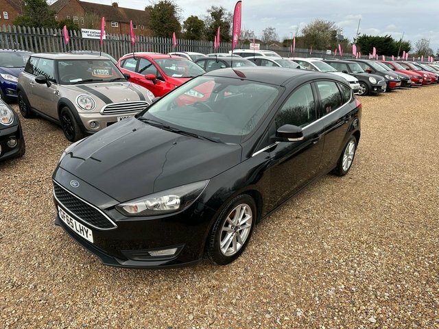 Ford Focus 1.0T Ecoboost Zetec Euro 6 S S GF65LHY Black #3