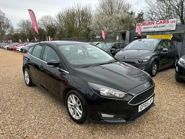 Ford Focus 1.0T Ecoboost Zetec Euro 6 S S GF65LHY Black #4