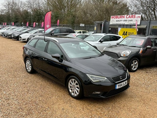 Seat Leon 1.6 Tdi Cr Se Sport Tourer Euro 5 S S YH14UJN Black #6