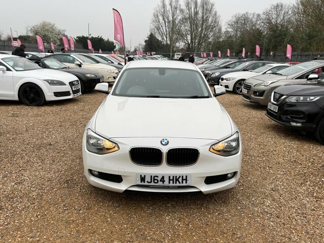 BMW 1 Series 1.6 116D Ed Efficientdynamics Euro 5 S S WJ64HKH White #2