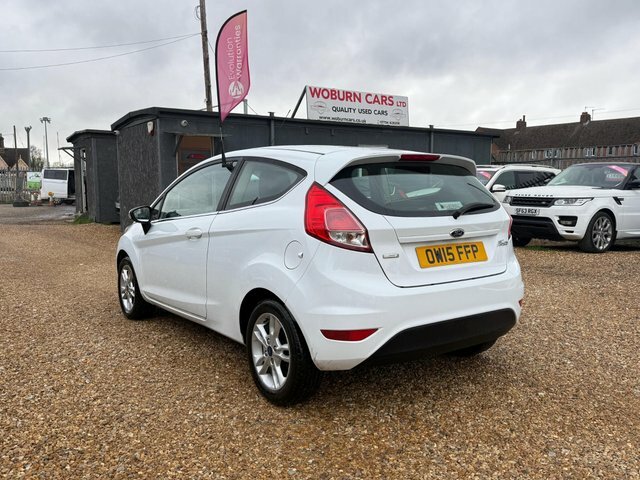 Ford Fiesta 1.0T Ecoboost Zetec Euro 6 S S OW15FFP White #4
