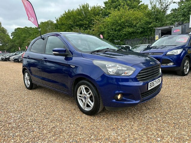Ford KA+ 1.2 Ti-vct Zetec Euro 6 BD67KTK Blue