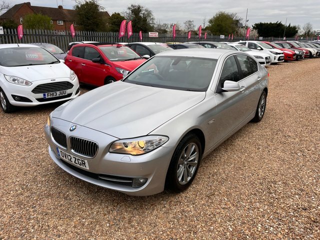 BMW 5 Series 2.0 520D Se Steptronic Euro 5 S S OV12ZGR Silver #4