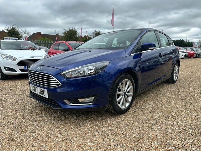 Ford Focus 1.0T Ecoboost Titanium Euro 6 S S HV17JRU Blue #5